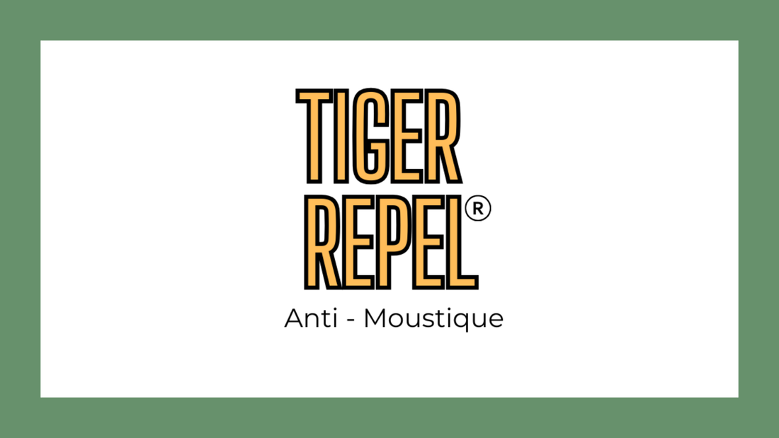 Démonstration de l'application du stick répulsif anti-moustiques Tiger Repel sur la peau