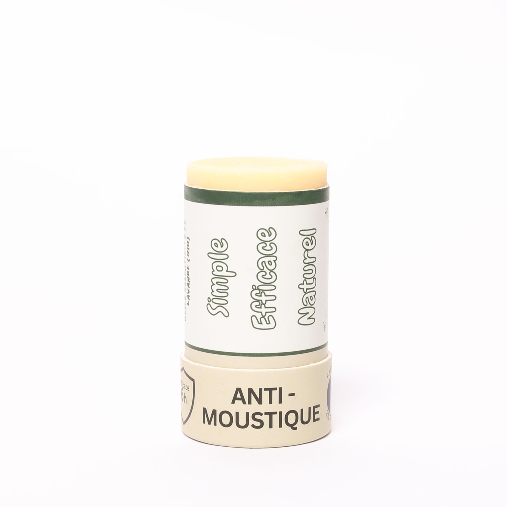 Stick anti-moustique Tiger Repel naturel à la lavande bio – simple, efficace et naturel, protection longue durée